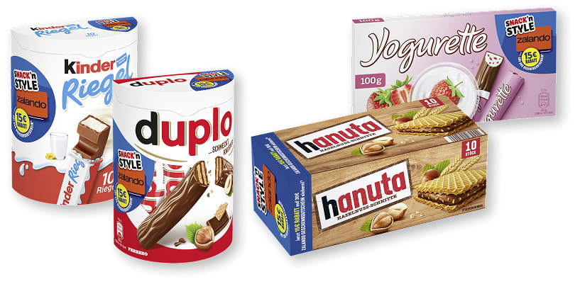 Beispielhafte Produkte mit Aktionskennzeichnung